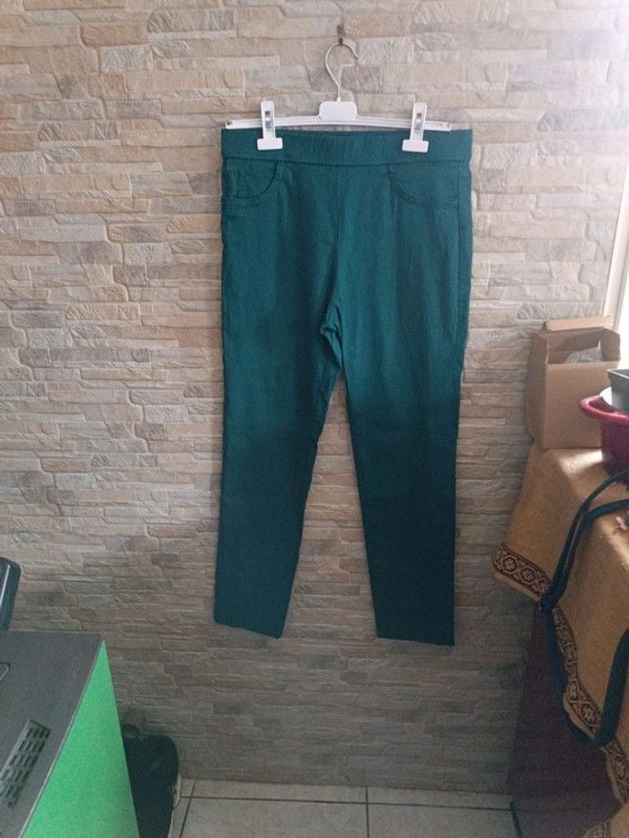 Jegging vert bouteille 42