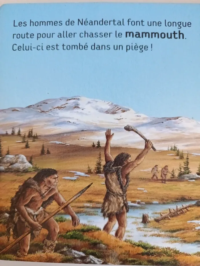 Livre sonore écoute les bruits de la préhistoire - photo numéro 4