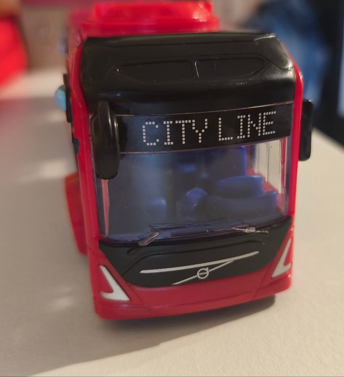 Bus accordéon Volvo city line 40 cm - photo numéro 6