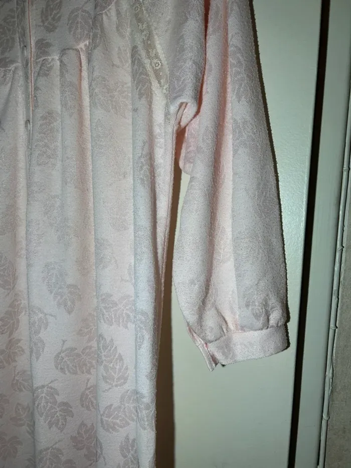 Pyjama robe de nuit rose - photo numéro 3