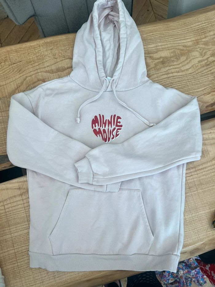 Sweat fille taille XS Jennyfer Disney Minnie 34 rose clair 14 ans - photo numéro 2