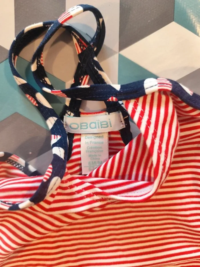 Lot maillot de bain 6 mois fille - photo numéro 2