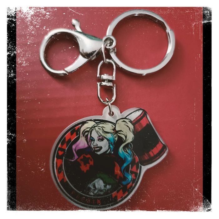 Porte clés style Harley Quinn