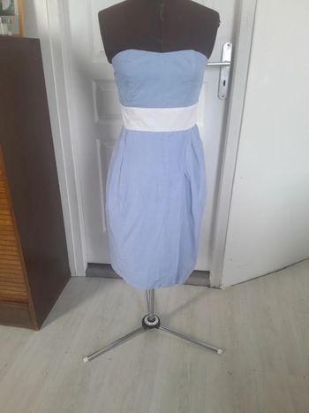 Jolie robe courte été bustier coton  Tommy Hilfiger