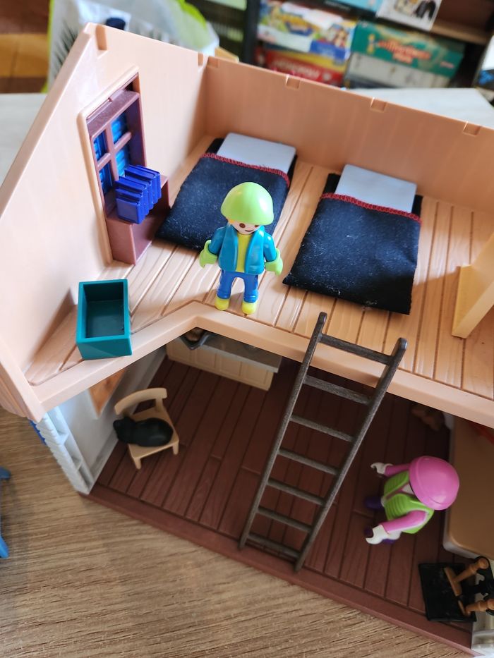 Playmobil 9280 Chalet de ski + boîte & notice – Très bon état - photo numéro 5