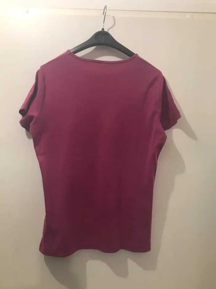 Haut t-shirt oxilon manches courtes violet taille XL - photo numéro 2