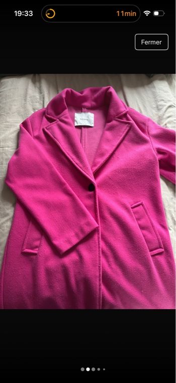 Manteau long Bershka 