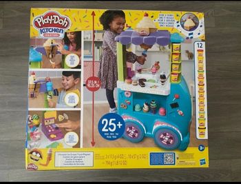 Chariot glacier playdoh