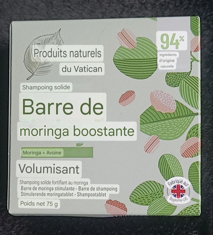 Savon Neuf Moringa + Avoine Stimulant et Volumisant 75g