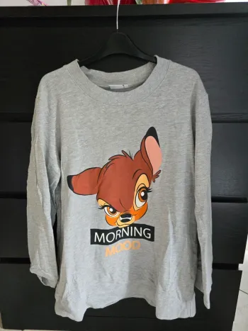 chemise de nuit gris Bambi Disney