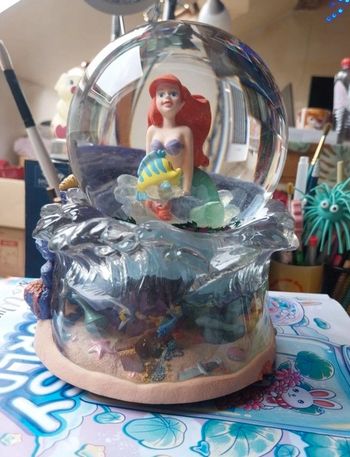 Snowglobe disney musicale ariel la petite sirene