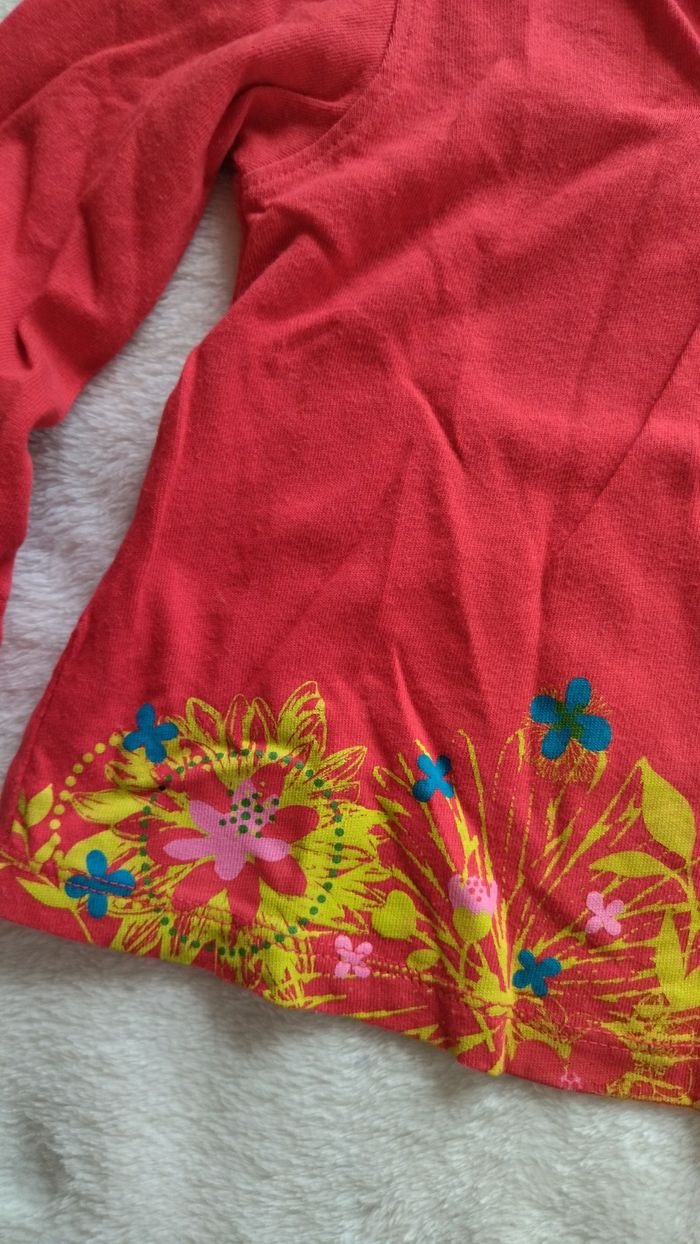 Sweat à manches longues rouge LA COMPAGNIE DES PETITS, Taille 18 mois - photo numéro 4