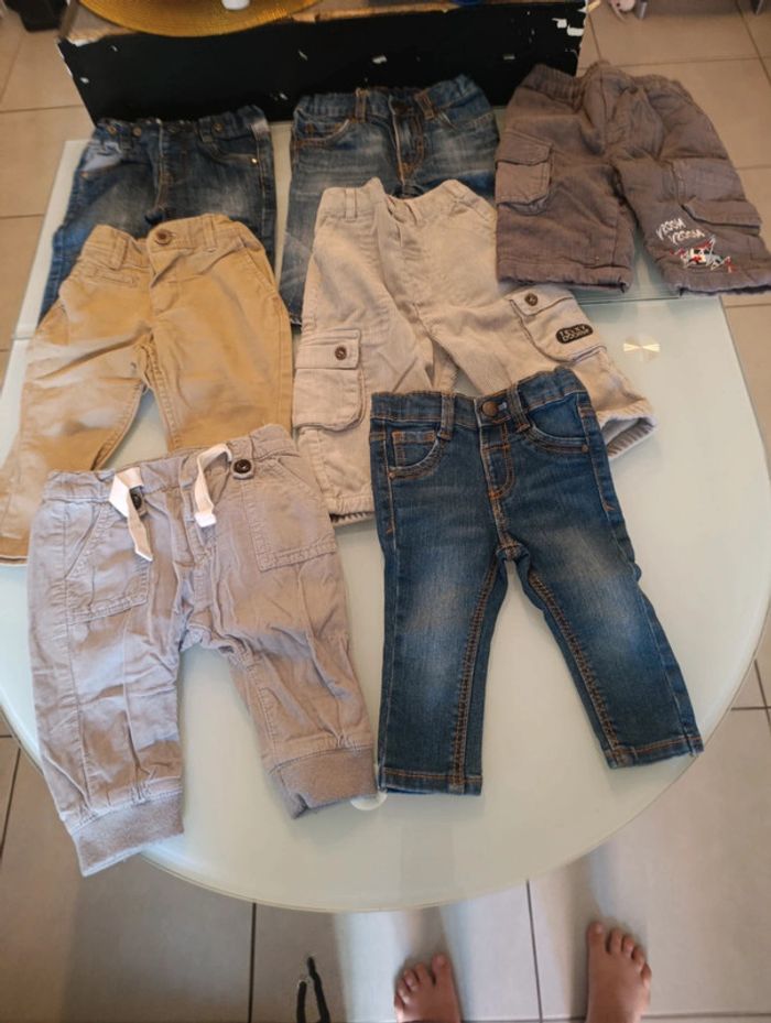 Lot 7 pantalons