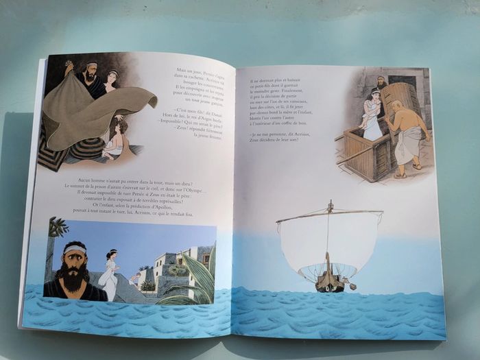 Livre l'école des loisirs couverture souple, Persée Vainqueur de la Gorgone 8/11 ans Pommaux Yvan 16 - photo numéro 2