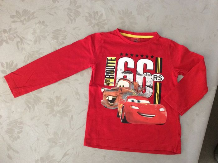 Tee shirt Cars 4 ans