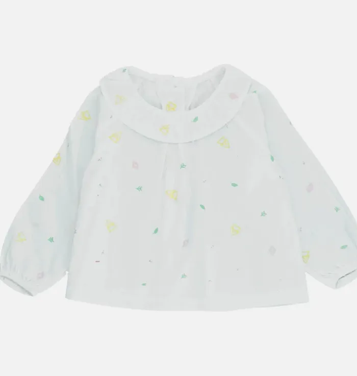 Blouse à manches longues 6-9 mois Lililotte
