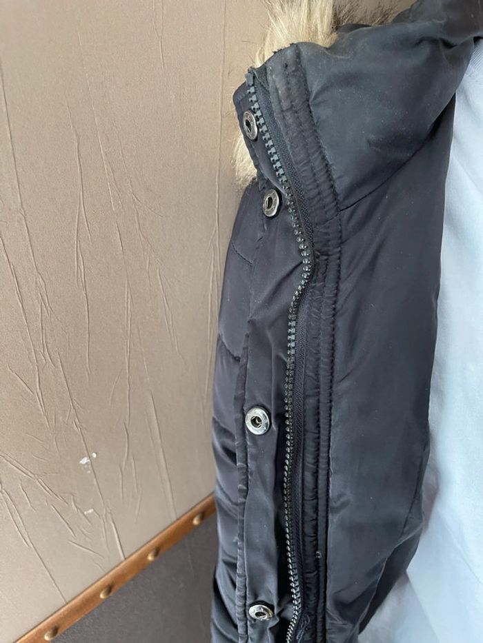 Blouson parka noir H&M XS - photo numéro 2