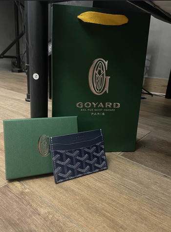 Porte Carte Goyard Bleu