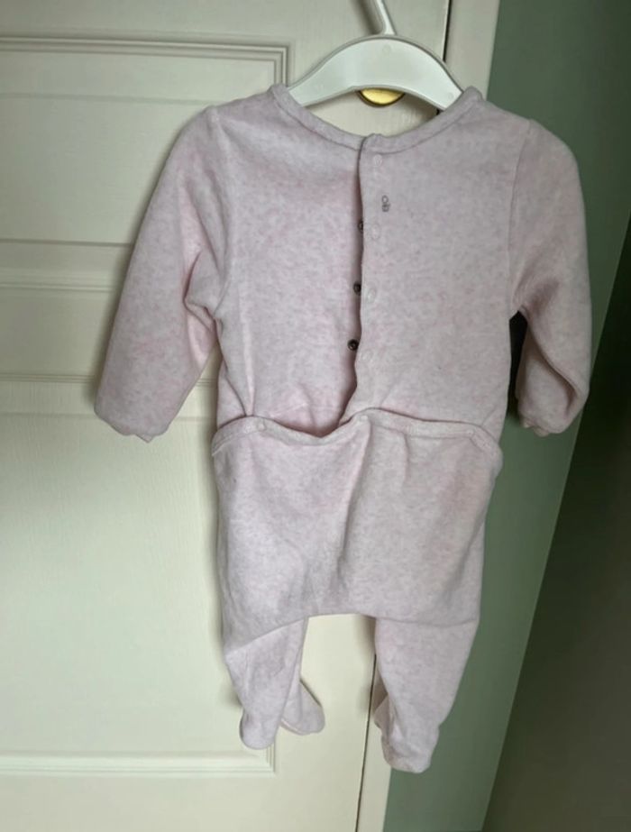 Pyjama en velours rose - photo numéro 2