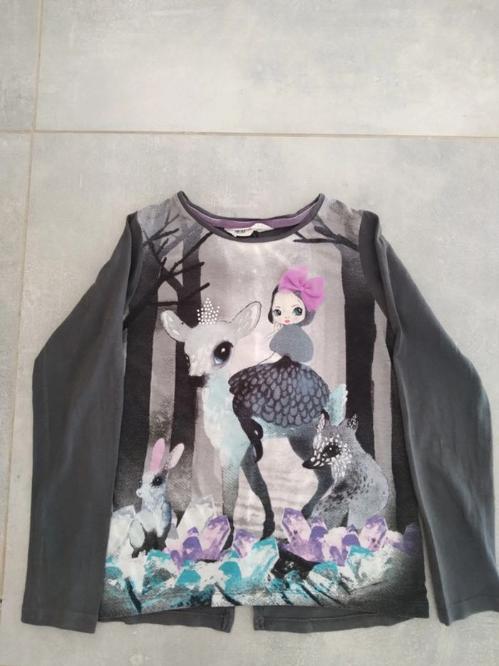 T-shirt ML H&M 8 ans