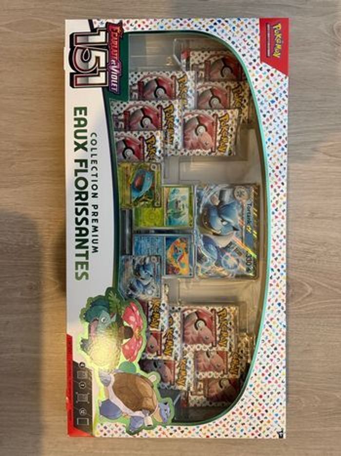 Coffret Pokémon collection premium Eaux Florissantes 151 EV3.5