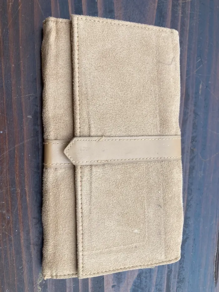 Grand porte feuille vert