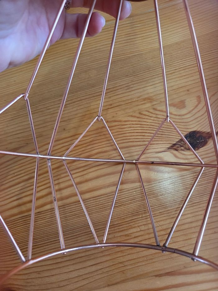 Suspension luminaire or rose - photo numéro 4