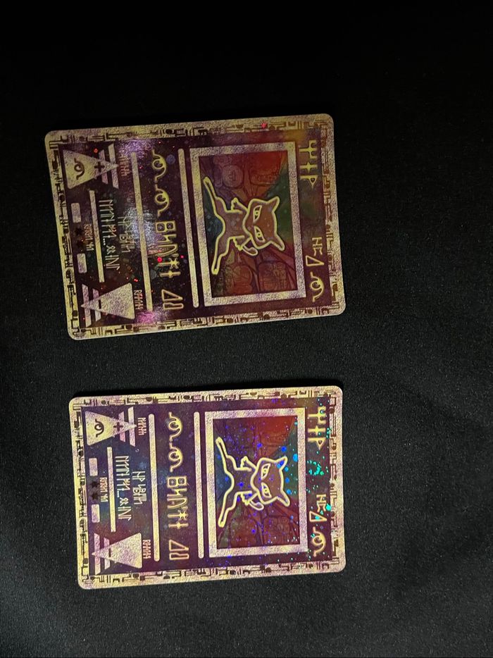 Carte Pokémon Mew antique