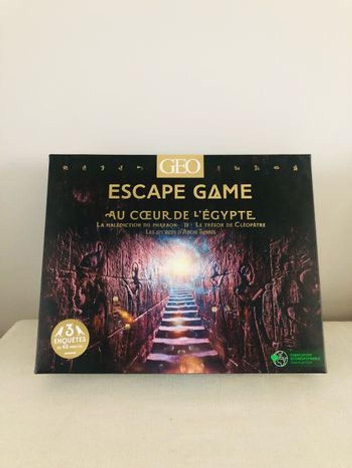 Escape game : au coeur de l'Egypte