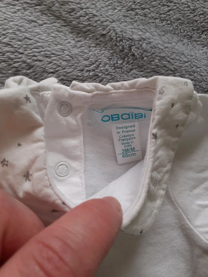 Ensemble fille 3 mois robe et body neuf - photo numéro 4