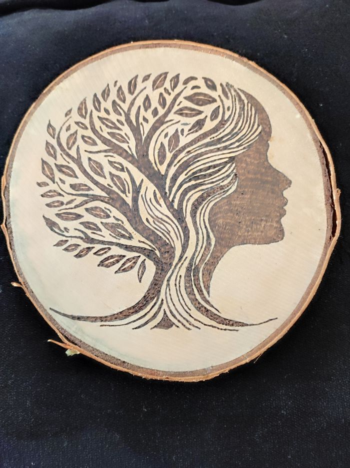 Rondin arbre de vie femme