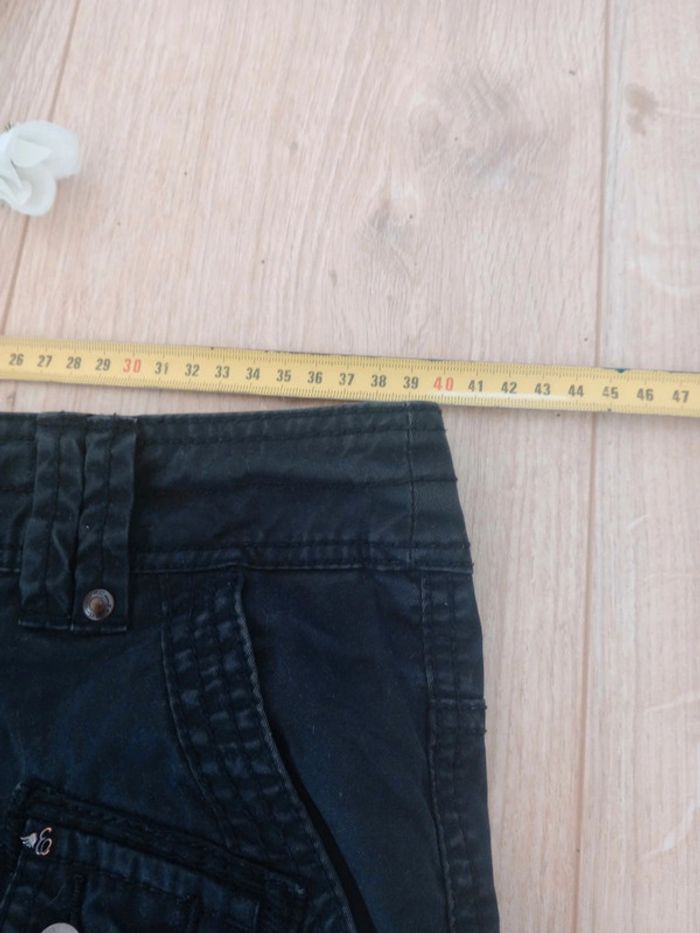 Jupe 40 noire type délavé c88 - photo numéro 6