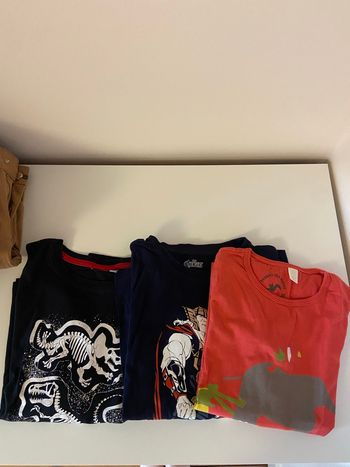 Lot t.shirt manches longues 
