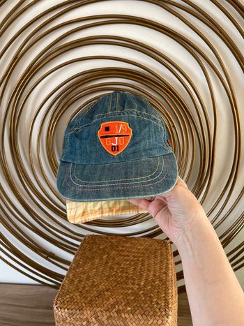 Casquette en jeans Orchestra 50 cm