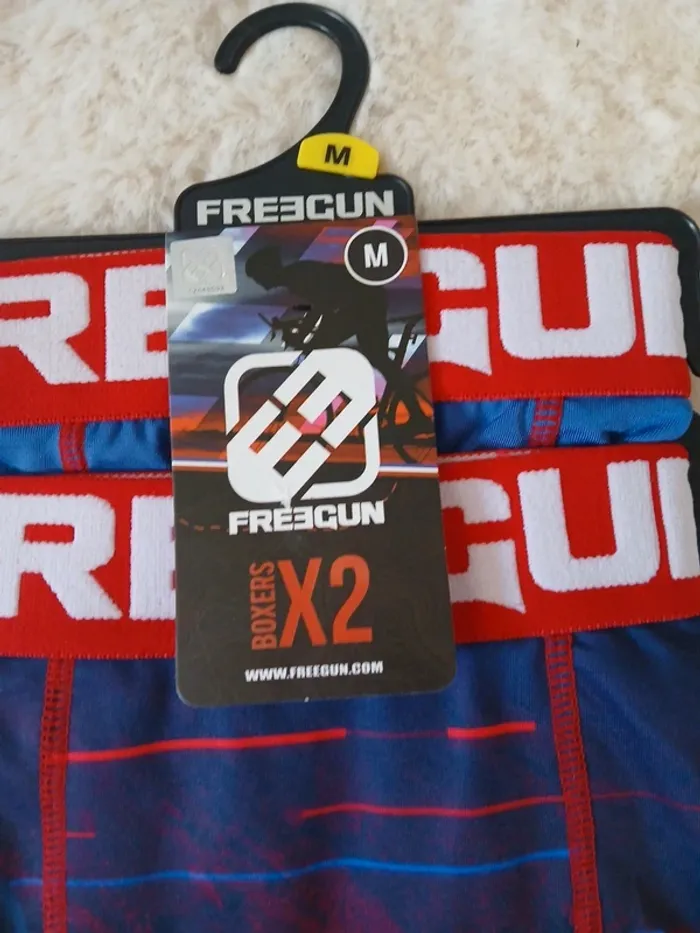 boxer homme taille M lot de 2 Freegun - photo numéro 2