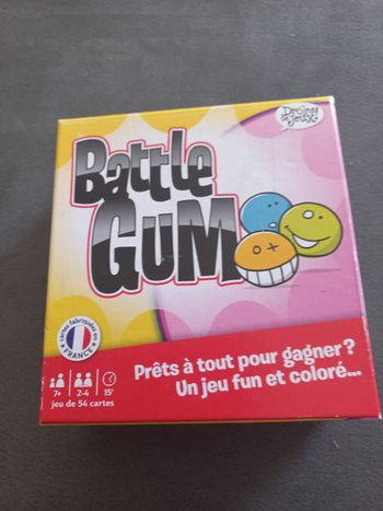 Jeu battle gum France cartes