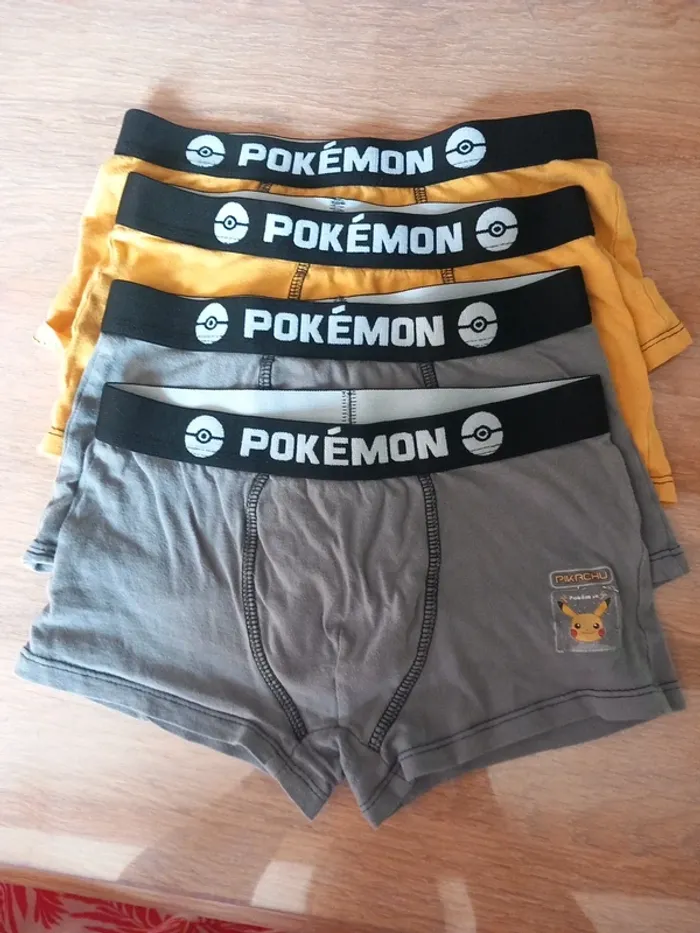 Lot de boxers Pokemon