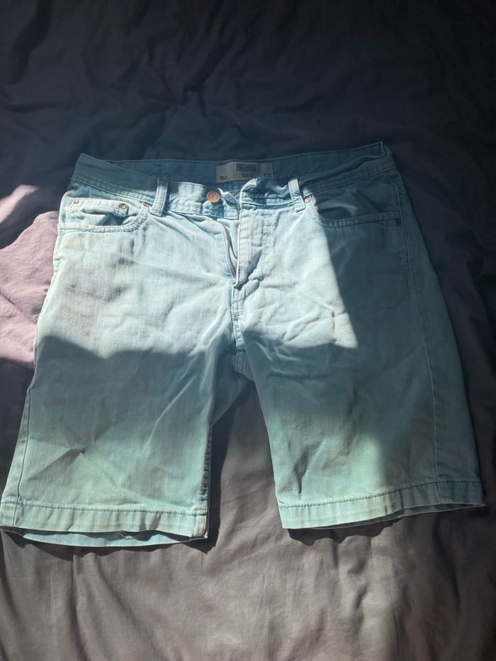 Short en jeans homme