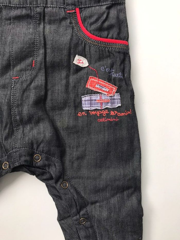 Combi-long (1 pièce) catimini 6 mois - photo numéro 3