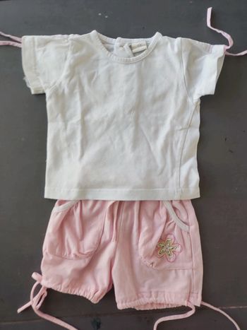 Ensemble short + tee shirt