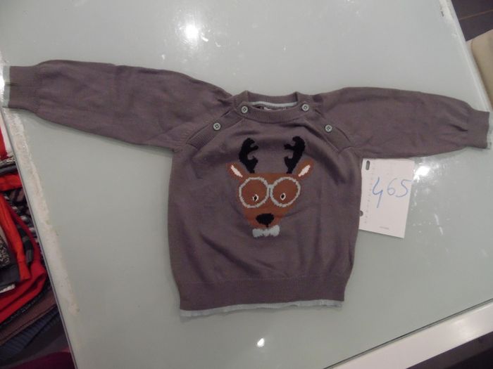 gilets 18 mois kimbaloo gris