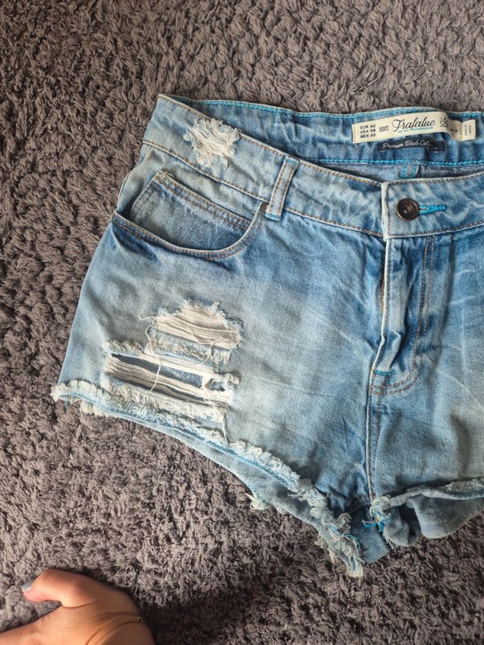 Short jeans zara t40 - photo numéro 4
