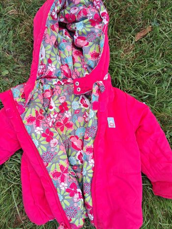 Manteau bébé fille  6 mois
