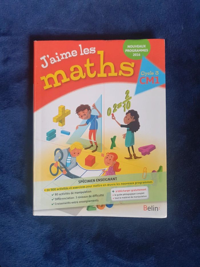 J aime les maths cm1 Berlin