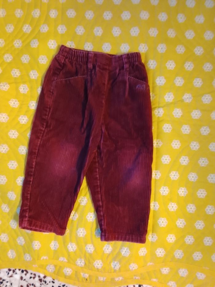 Pantalon garcon 18 mois