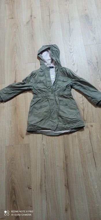 Manteau kaki sergent major 6 ans