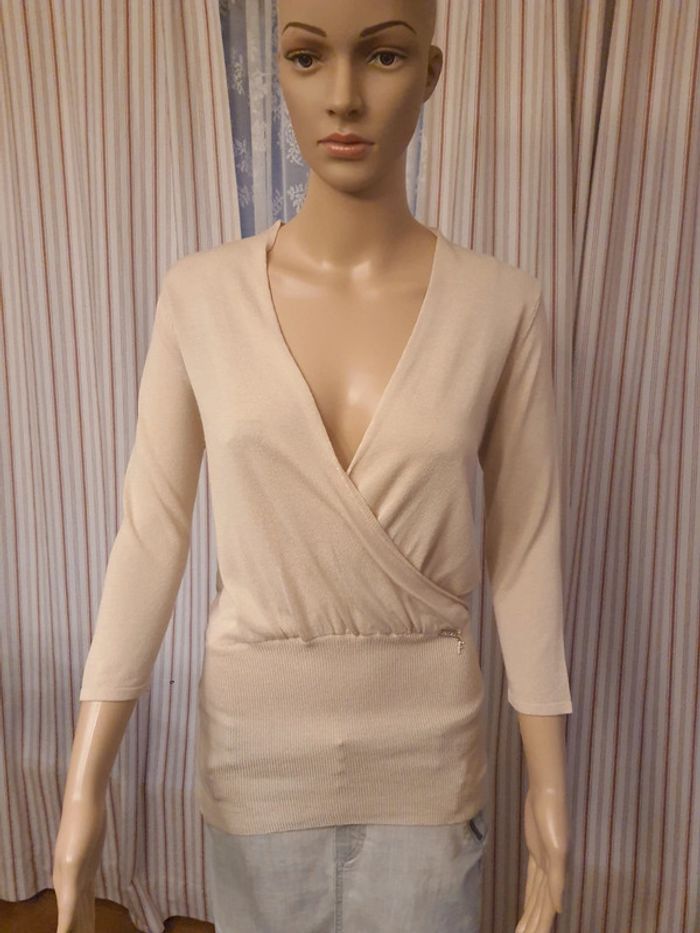 Pull Beige Fracomina taille S