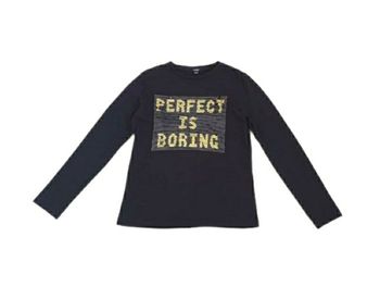 T-shirt  sequin noir Kiabi T.12ans