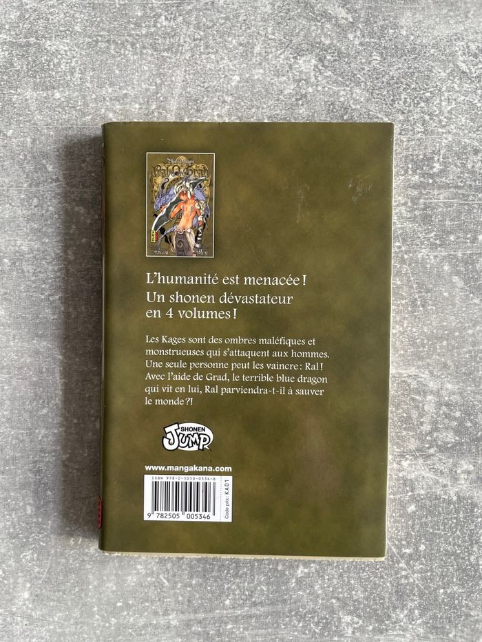 Manga Blue Dragon Ral Grad Tome 2 en version française. - photo numéro 2