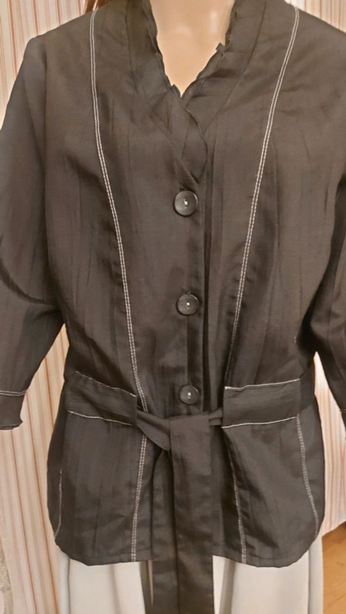 Blazer léger noir Alliance t 46 - photo numéro 2